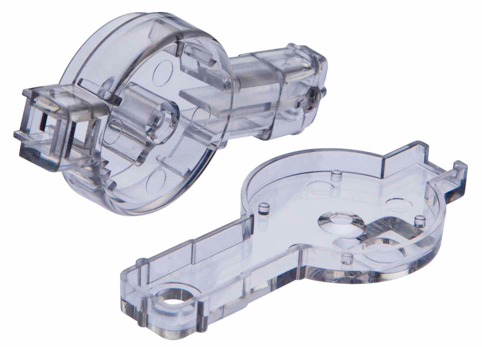 CNC clear parts Clear Parts